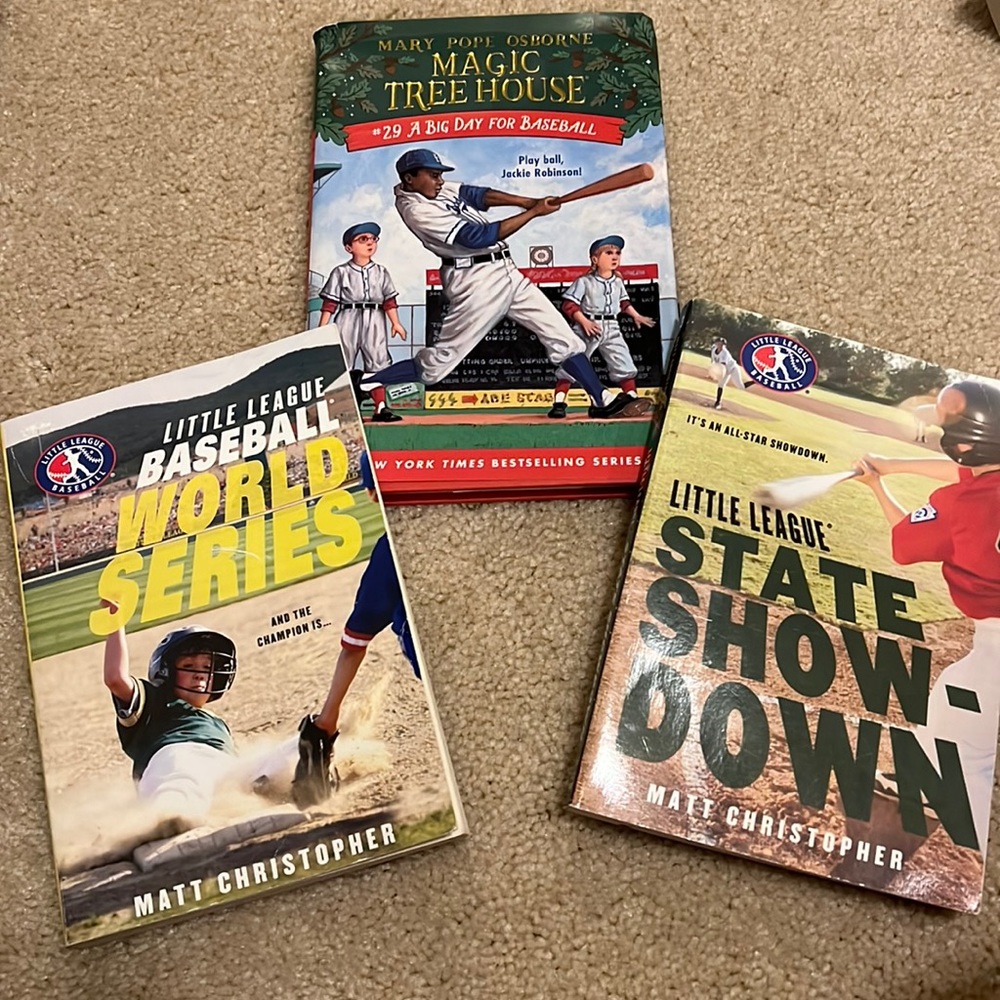 3-Baseball Books